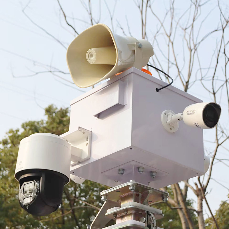 مقطورة CCTV متنقلة لنظام مراقبة الطاقة الشمسية